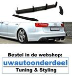 Maxton Design Audi A6 C7 S Line Avant Diffuser Spoiler, Ophalen of Verzenden, Nieuw, Audi