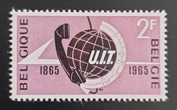 Belgique : COB 1333 ** U.I.T. 1965.