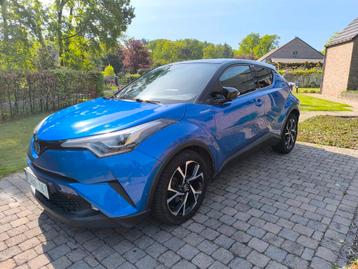Toyota C-HR hybride  AUTOMAAT met GARANTIE, Auto's, Automaat, USB, Euro 6, Blauw