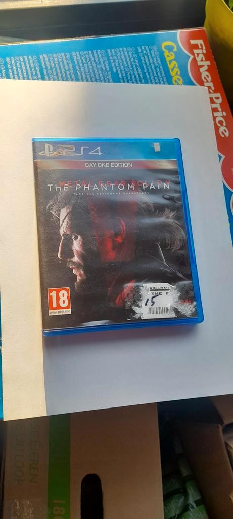 Metal Gear Solid V : The Phantom Pain - Day One Edition, Games en Spelcomputers, Games | Sony PlayStation 4, Avontuur en Actie