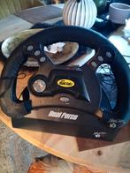 Mad Catz Dual Force Racing Wheel PS1/PS2, Games en Spelcomputers, Spelcomputers | Sony Consoles | Accessoires, Ophalen of Verzenden
