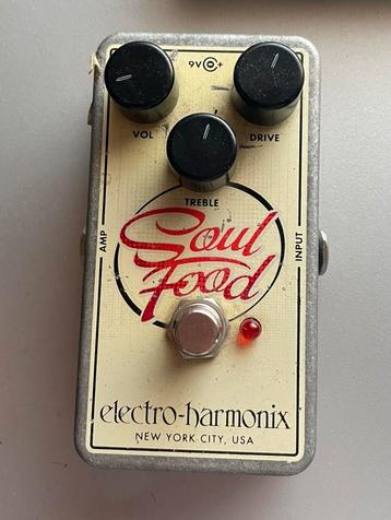 Ehx soul food (overdrive) beschikbaar voor biedingen