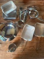 Kho Lanta campingbarbecue metalen serviesset, Caravans en Kamperen, Kampeeraccessoires, Ophalen of Verzenden, Zo goed als nieuw