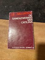 De samenzwering van Catilina - Sallustius *Klassieke Galerij, Boeken, Ophalen of Verzenden, Gelezen, Sallustius, Nederland