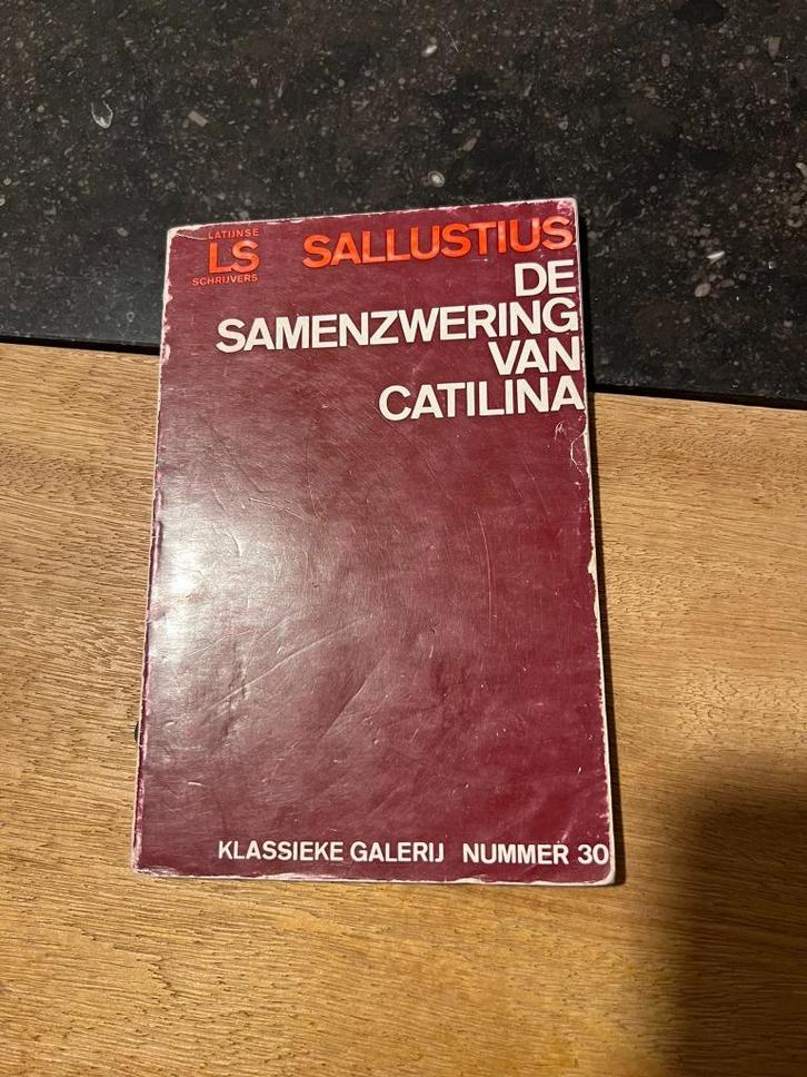 De samenzwering van Catilina - Sallustius *Klassieke Galerij, Boeken, Literatuur, Gelezen, Nederland, Ophalen of Verzenden
