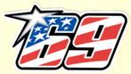 Nicky Hayden 69 MotoGP sticker #7, Verzenden