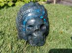 labradorite indianen skull, Ophalen of Verzenden