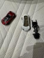 verkoop set hot wheels  tesla + batpod, Ophalen of Verzenden, Zo goed als nieuw, Auto