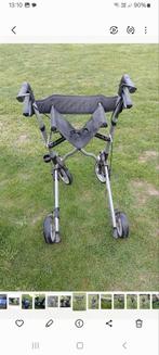 Rolator, rollator van het merk Moka, 4 wielen, opvouwbaar,, Ophalen, Opvouwbaar, Gebruikt