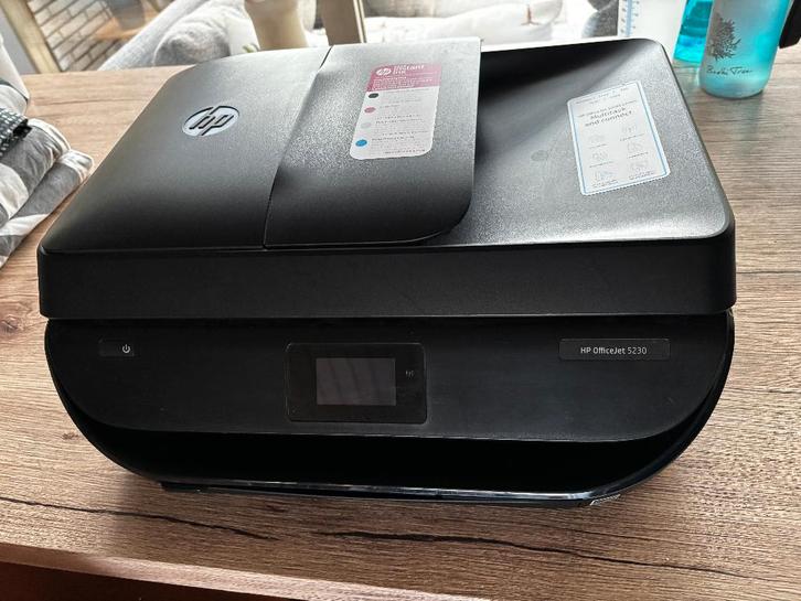 HP OfficeJet 5230 All-in-One Printer, Computers en Software, Printers, Zo goed als nieuw, Printer, Inkjetprinter, Faxen, Kleur printen