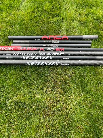 Sensas + arca bifa extentions, 10 euro per stuk beschikbaar voor biedingen
