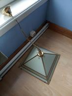 Glazen hanglamp of luster., Huis en Inrichting, Ophalen, Gebruikt, Glas, 50 tot 75 cm