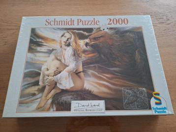 nieuwe puzzel merk Schmidt 2000 stuks beschikbaar voor biedingen