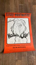 Originele Vintage theater affiche Histoire d’Oser, Antiek en Kunst, Ophalen