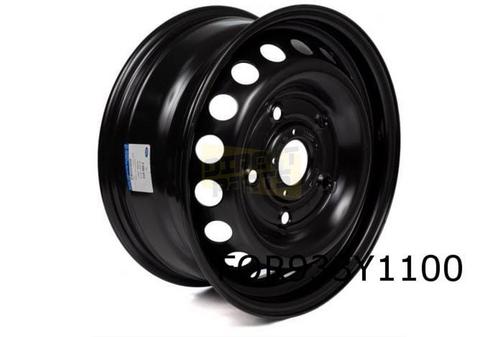 Ford Transit Custom velg staal 6.5J x 16" (zwart / gebruikt, Auto-onderdelen, Banden en Velgen, Band(en), Personenwagen, Nieuw