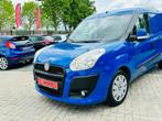 Fiat Doblo Verlengd Model Automaat 1j Garantie, Auto's, Bestelwagens en Lichte vracht, Te koop, Diesel, Bedrijf, Blauw