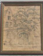 dessin signe L carlier, Antiek en Kunst, Ophalen of Verzenden