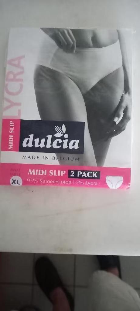 ondergoed ️ Dulcia midi slips – 2-pack, maat XL (nieuw), Kleding | Dames, Ondergoed en Lingerie, Slip, Wit, Ophalen
