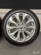17”originele Audi A4 B8 B9 velgen + winterbanden 5x112   8W0, Gebruikt, Banden en Velgen, 17 inch, Personenwagen