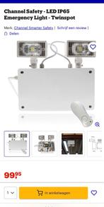 Noodverlichting Channel Safety - LED IP65 - Twinspot, Ophalen, Nieuw, Minder dan 50 watt, Lamp met armatuur