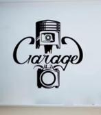 Grote muursticker Garage zwart (70x70cm), Verzamelen, Stickers, Ophalen of Verzenden, Nieuw