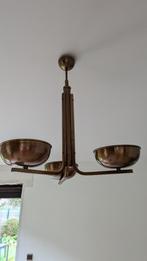 Art deco hanglamp, Ophalen, Gebruikt, 50 tot 75 cm, Metaal