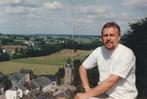 Para Gilbert Michelet 1943-2005, Verzamelen, Bidprentjes en Rouwkaarten, Ophalen of Verzenden