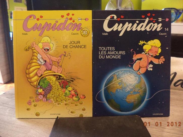 av 2 bd de cupidon eo pour 6.00 euro, Boeken, Stripverhalen, Zo goed als nieuw, Meerdere stripboeken, Ophalen of Verzenden