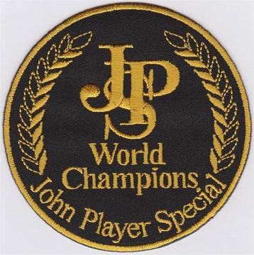 John Player Special stoffen opstrijk patch embleem #1, Envoi, Neuf