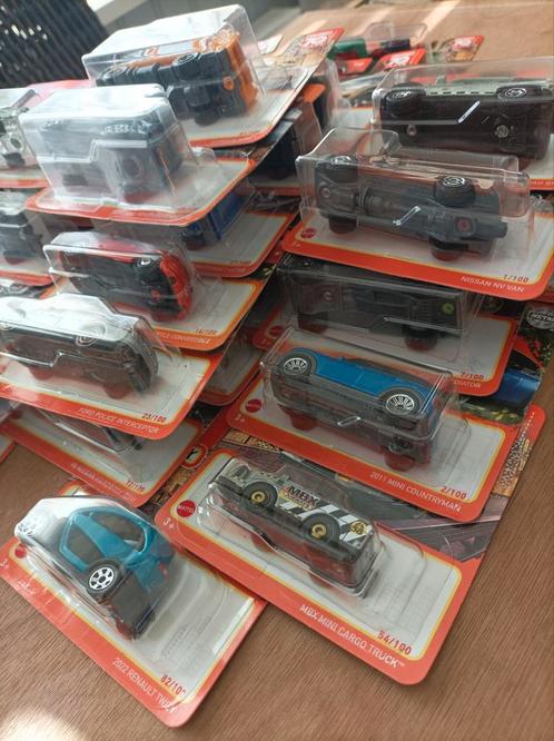Matchbox in blister, 2,00 euro per stuk, Hobby en Vrije tijd, Modelauto's | Overige schalen, Zo goed als nieuw, Ophalen of Verzenden