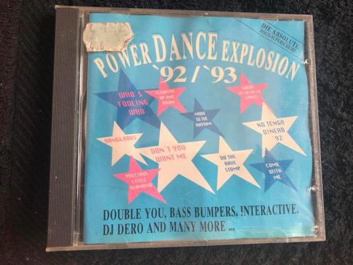 CD Divers – Power Dance Explosion '92/'93, CD & DVD, CD | Dance & House, Enlèvement ou Envoi