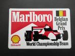 Sticker Shell Marlboro Belgian Grand Prix, Verzamelen, Stickers, Ophalen of Verzenden, Zo goed als nieuw, Auto of Motor
