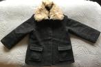 Warme zwarte meisjesjas met gouden spikkeltjes maat 110, Enlèvement ou Envoi, La Redoute, Comme neuf, Fille
