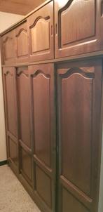 Deux meubles penderie et armoire, Huis en Inrichting, Kasten | Kleerkasten, Ophalen, Gebruikt, Overige houtsoorten, Met hangruimte