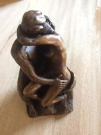 GEBRONST BEELDJE DE KUS VAN RODIN, Ophalen, Nieuw, Mens