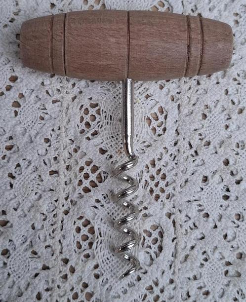 Franse kurkentrekker met houten greep, Antiek en Kunst, Curiosa en Brocante, Ophalen of Verzenden