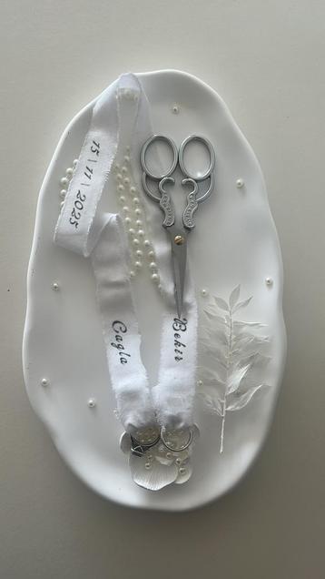 gepersonaliseerd nisan tepsi verlovingsdienblad beschikbaar voor biedingen