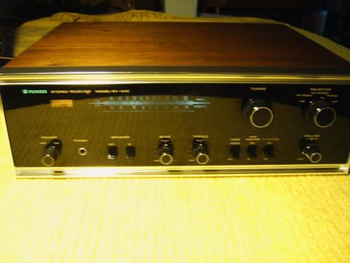 belle plaque frontale en verre vintage pioneer receiver sx-4, TV, Hi-fi & Vidéo, Amplificateurs & Ampli-syntoniseurs, Utilisé