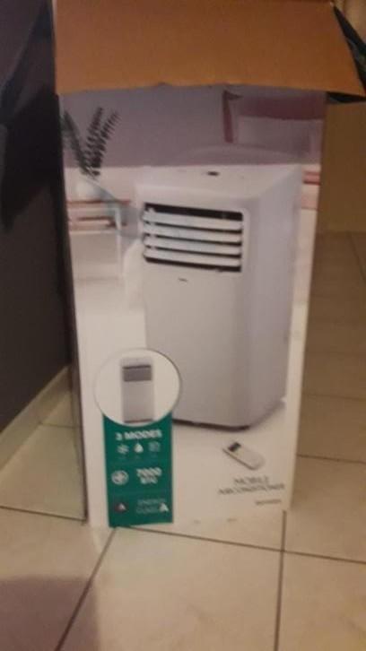 Mobile airconditioner, Electroménager, Climatiseurs, Comme neuf, Climatiseur mobile, 60 à 100 m³, 3 vitesses ou plus, Refroidissement et Déshumidification