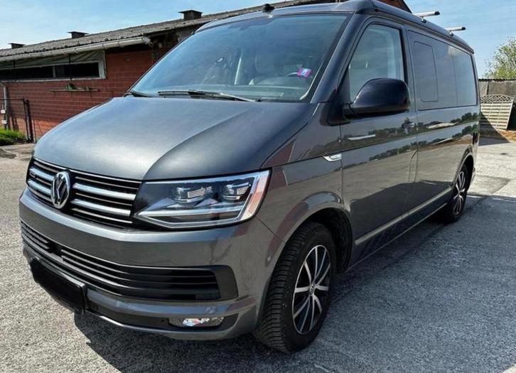 Volkswagen Camper T6 California Ocean Blackbulli Edition 4x4, Caravans en Kamperen, Mobilhomes, Particulier, tot en met 4, Buscamper of Camperbus