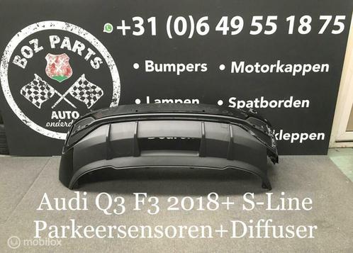 Audi Q3 S-Line Achterbumper 2018 2019 2020 2021 2022, Auto-onderdelen, Carrosserie, Bumper, Achter, Gebruikt, Ophalen of Verzenden