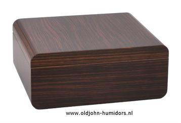 ADORINI  HUMIDOR NOVARA DELUXE 75 SIGAREN ebbenhout    h154 beschikbaar voor biedingen
