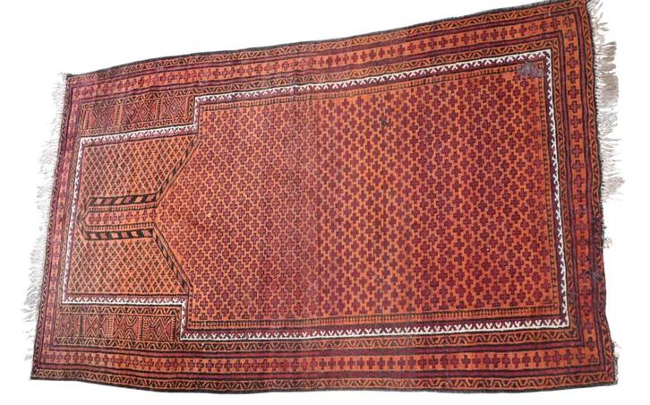 Antiek Baluch gebedstapijt – Afghanistan / Iran, Antiek en Kunst, Antiek | Tapijten, Tafelkleden en Textiel, Ophalen