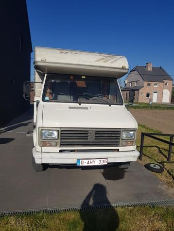 Peugeot 280L Oldtimer mobilhome, Caravans en Kamperen, Mobilhomes, Diesel, Tot en met 3, Particulier, Hymer
