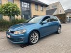 Volkswagen Golf 7 /1.6TDI"HighLine"BlueMotion"Airco,Sensoren, Euro 5, 4 cilinders, Blauw, Alcantara