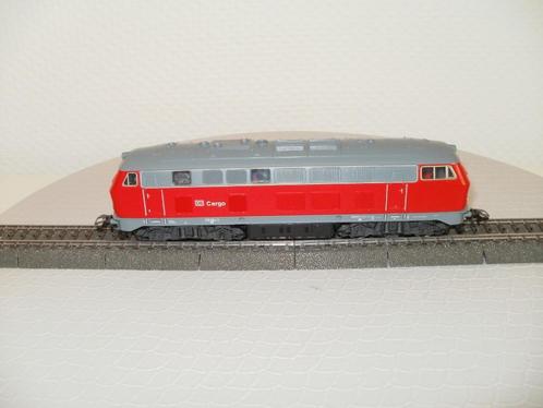 Marklin Ho Cargo diesel lokomotief BR216 met verlichting Dig, Hobby en Vrije tijd, Modeltreinen | H0, Zo goed als nieuw, Locomotief