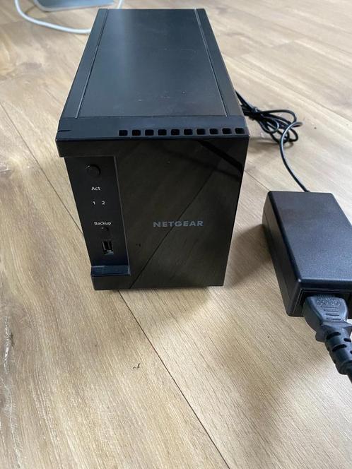 Netgear RN312 NAS met 2x4TB WD Red, Computers en Software, NAS, Gebruikt, Ophalen of Verzenden