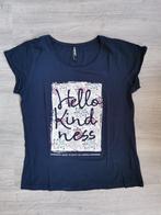 Blauwe t-shirt - maat M, Kleding | Dames, T-shirts, Maat 38/40 (M), Blauw, Ophalen of Verzenden, Korte mouw