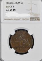 Belgium 5 Cents 1855 Zeer zeldzaam!!!, Verzenden, Overig, Losse munt