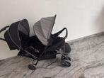 Dubbele kinderwagen, Kinderen en Baby's, Tweelingen en Meerlingen, Ophalen, Gebruikt